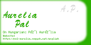 aurelia pal business card